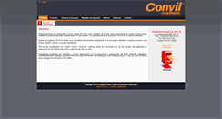 Desktop Screenshot of convil.com